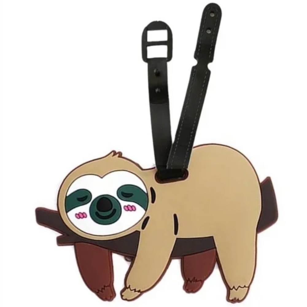 NWT. Hanging Sloth Luggage Tags!